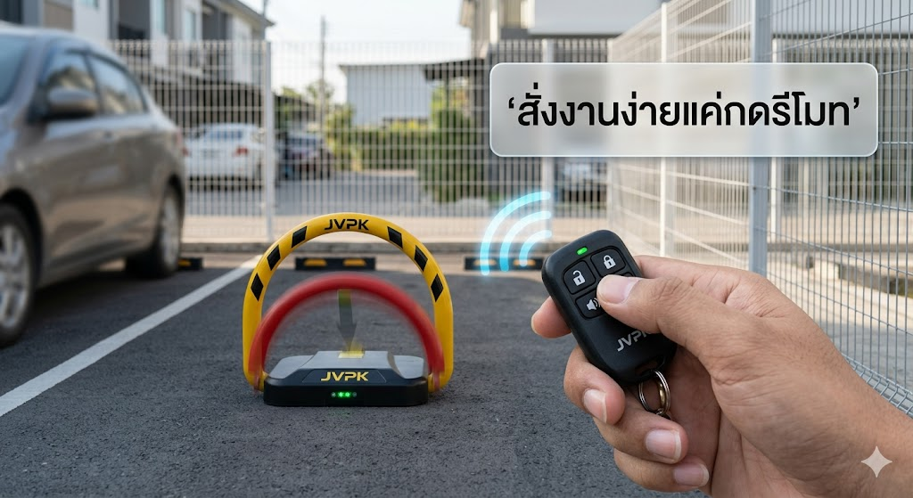 อุปกรณ์กั้นที่จอดรถอัจฉริยะ (Parking Lock) คืออะไร?