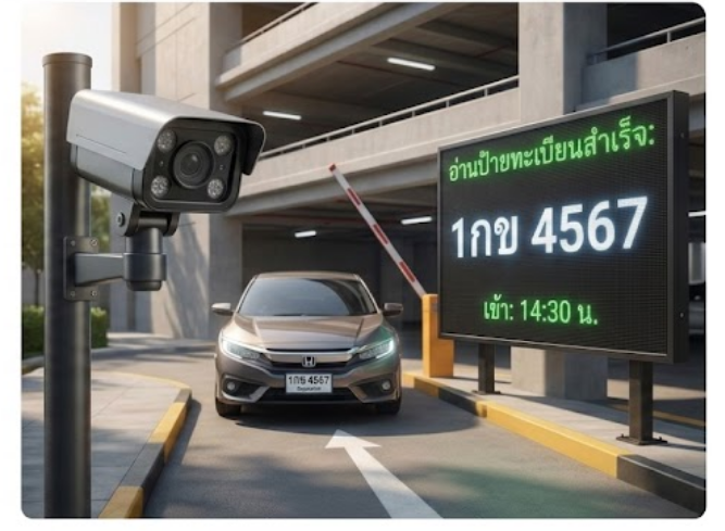 ระบบอ่านป้ายทะเบียนอัตโนมัติ